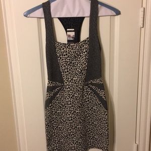 Leopard print dress